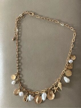 Beachy charm necklace